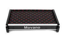 Opel Movano 2004-2010 Półka na deskę rozdzielczą (Czarna z czerwonym przeszyciem) zdjęcia 2