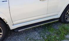 Toyota 4Runner 2009-2024 Progi Boczné Design 2020 OEM (2 szt, Aluminium) zdjęcia 1