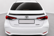 Toyota Corolla 2019- Spoiler 1234 Upgrade (Tworzywo ABS) zdjęcia 2