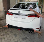 Toyota Corolla 2013-2019 Dyfuzor Tylny V3 (1234 Upgrade) zdjęcia 1