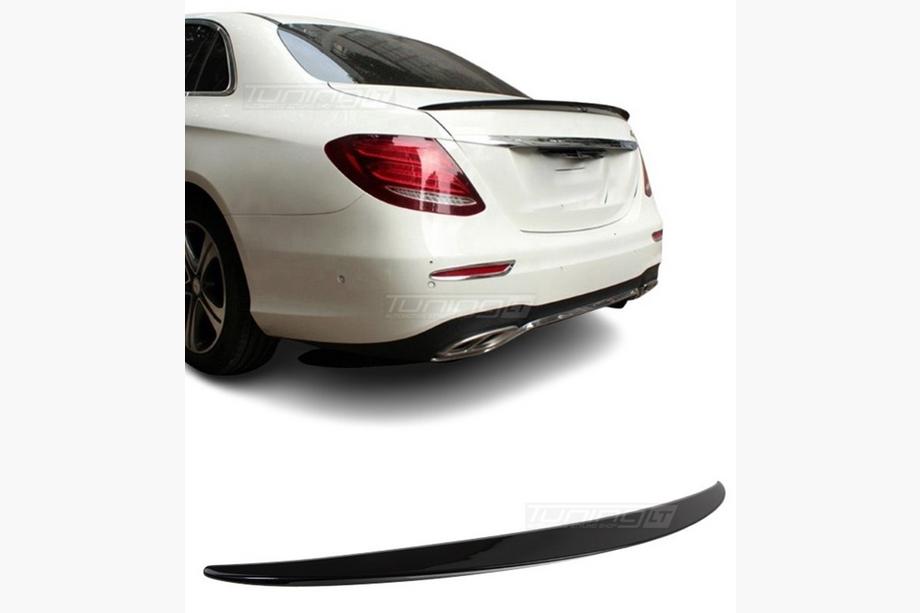 Mercedes E-class W213 2016-2023 Spojler Lip (1234 Upgrade, Czarny) Image