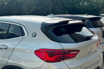 BMW X2 F39 2018-2023 Spojler Lip (1234 Upgrade, Czarny) zdjęcia 2