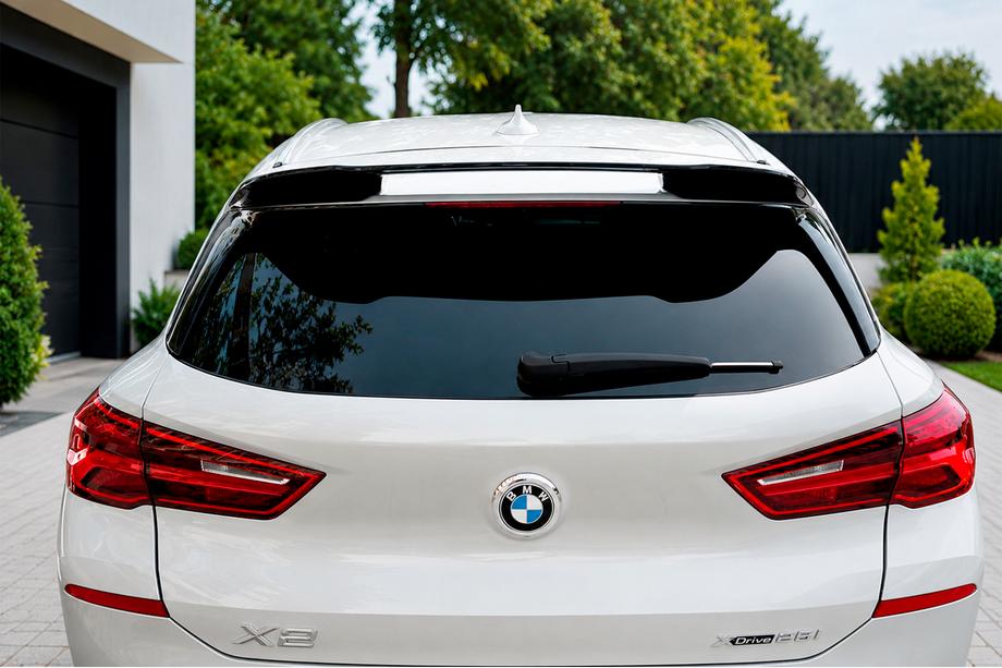 BMW X2 F39 2018-2023 Spojler Lip (1234 Upgrade, Czarny) Image