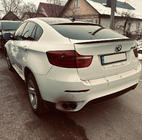 BMW X6 E71 2008–2014 Spojler Lip (1234 Upgrade, Czarny) zdjęcia 2