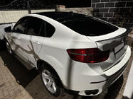 BMW X6 E71 2008–2014 Spojler Lip (1234 Upgrade, Czarny) zdjęcia 5