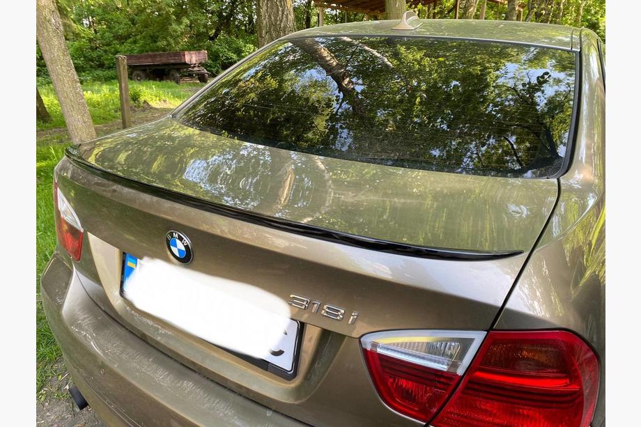 BMW 3 Series E90/E91 2005-2011 Spojler HongHang V1 (ABS, Czarny Połysk) Image