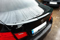 BMW 5 Series F10/F11 2010–2016 Spojler LIP V1 (1234 Upgrade, Czarny) zdjęcia 4
