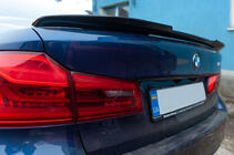 BMW Seria 5 G30/G31 2017–2023 Spoiler M-Performance V1 (1234 Upgrade, Czarny) zdjęcia 5