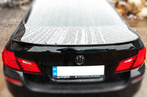 BMW 5 Series F10/F11 2010–2016 Spoiler LIP V2 (1234 Upgrade, Czarny) zdjęcia 3