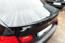 BMW 5 Series F10/F11 2010–2016 Spoiler LIP V2 (1234 Upgrade, Czarny) zdjęcia 1