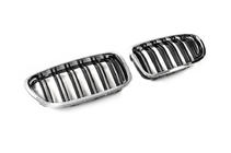 BMW 5 Series F10/F11 2010–2016 Atrapa nerkowa (2 szt, Chrom) zdjęcia 3