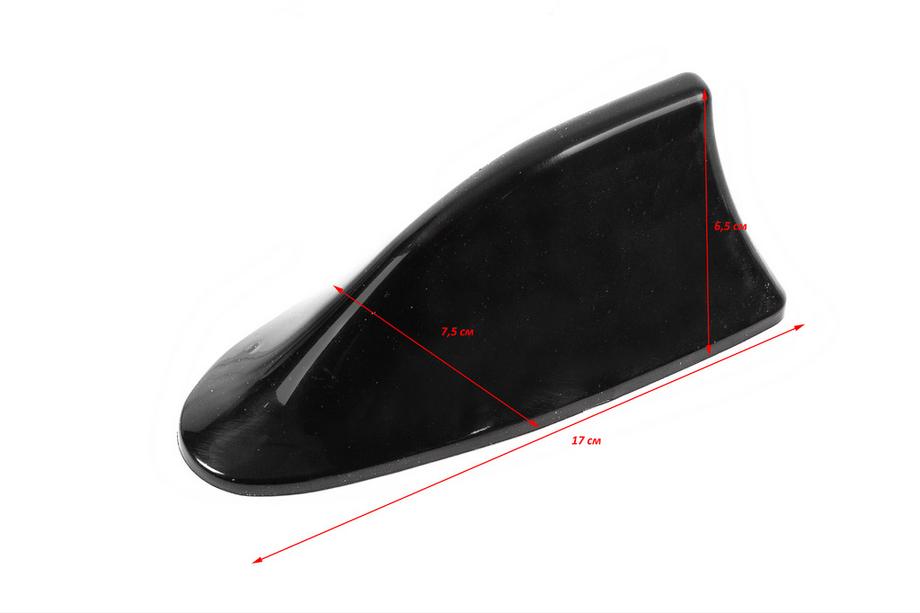 Antena typu shark fin (czarna, ABS) Zdjęcia 4