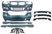 BMW 3 Series F30/F31 2012-2019 Zestaw Body Kit (M-Performance) Wydech podwójny lewy/prawy zdjęcia 2