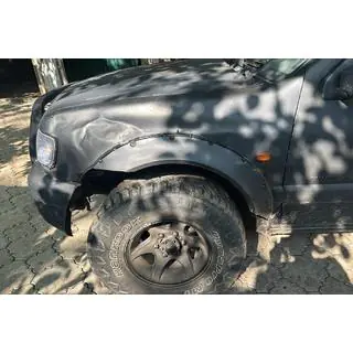 Uniwersalne nakładki na nadkola UNIV-034 (4 szt, plastik ABS, czarne) zdjęcia 3