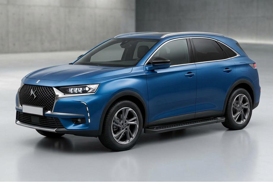 DS 7 Crossback 2017-2022 Progi Boczné Allmond Black (2 szt., Aluminium) Image