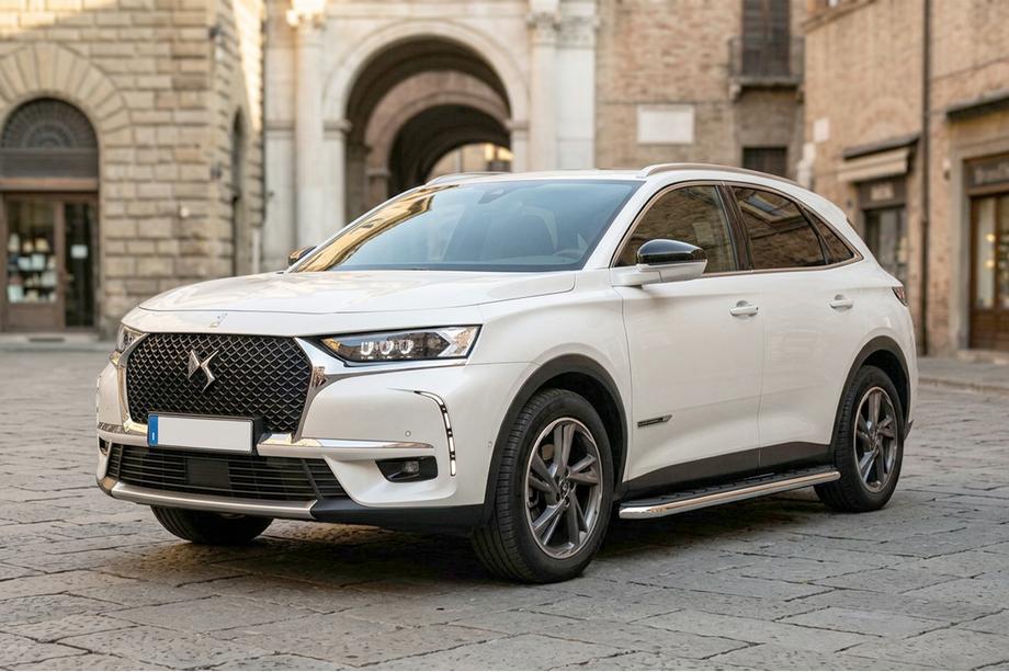 DS 7 Crossback 2017-2022 Progi Boczne Maydos V1 (2 szt., Aluminium i Stal Nierdzewna) Image