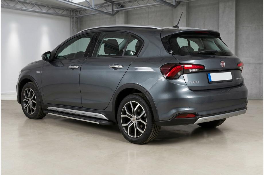 Fiat Tipo Cross 2021- Progi boczne Bosphorus Grey (2 szt., aluminium) Image