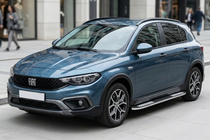 Fiat Tipo Cross 2021- Progi Boczné Tayga V2 (2 szt., Aluminium) zdjęcia 1