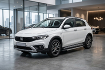 Fiat Tipo Cross 2021- Progi Boczné Duru (2 szt., Aluminium) zdjęcia 1