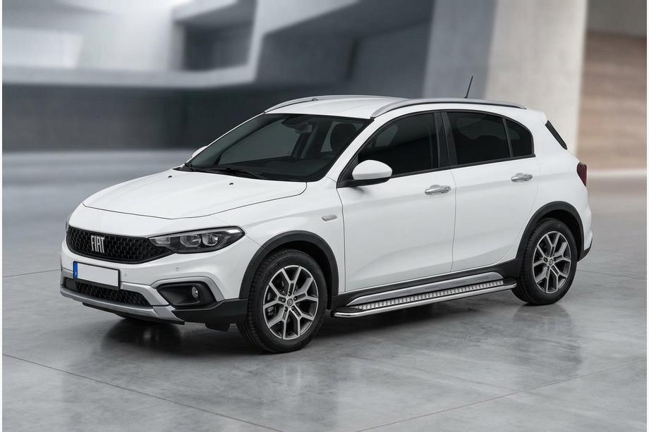 Fiat Tipo Cross 2021- Progi Boczné Maydos V2 (2 szt., Aluminium) Image