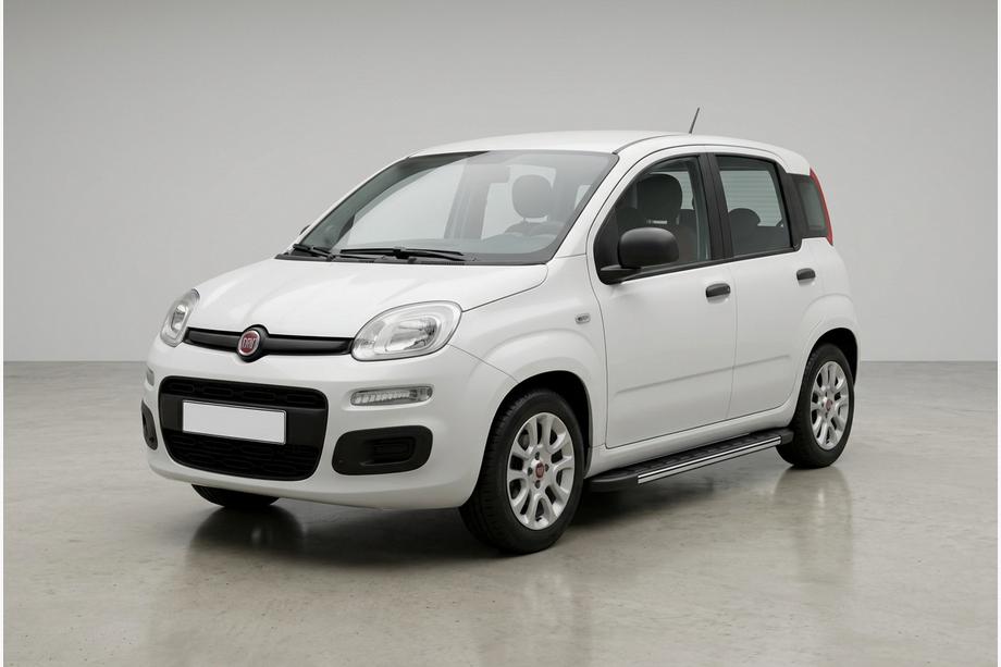 Fiat Panda 2011-2023 Progi Boczné Duru (2 szt., Aluminium) Image