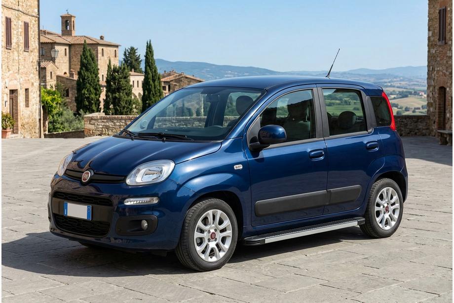 Fiat Panda 2011-2023 Progi Boczné Maya V1 (2 szt., Aluminium) Image