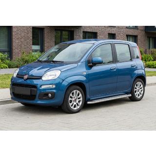 Progi Boczne Maydos V2 (2 szt., Aluminium i Stal Nierdzewna) Fiat Panda 2011-2023 zdjęcia 1
