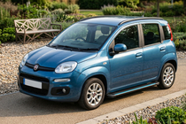Fiat Panda 2011-2023 Progi Boczné Maya Blue (2 szt., Aluminium) zdjęcia 1