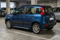 Fiat Panda 2011-2023 Progi Boczné Vision New Black (2 szt., Aluminium) zdjęcia 1