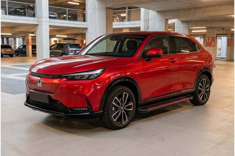 Honda HR-V 2021- Progi Boczné Maya Red (2 szt., Aluminium) Image