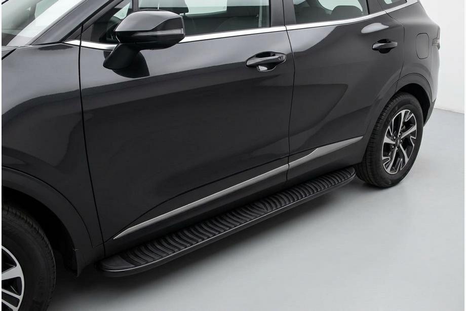 Kia Sportage 2021- Progi Boczné Tayga Black (2 szt., Aluminium) Image
