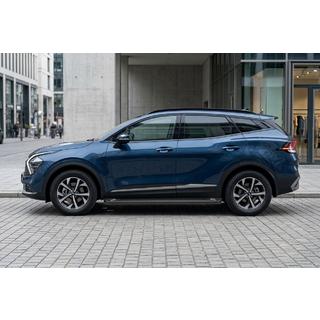 Progi Boczné Allmond Black (2 szt., Aluminium) Kia Sportage 2021- zdjęcia 1