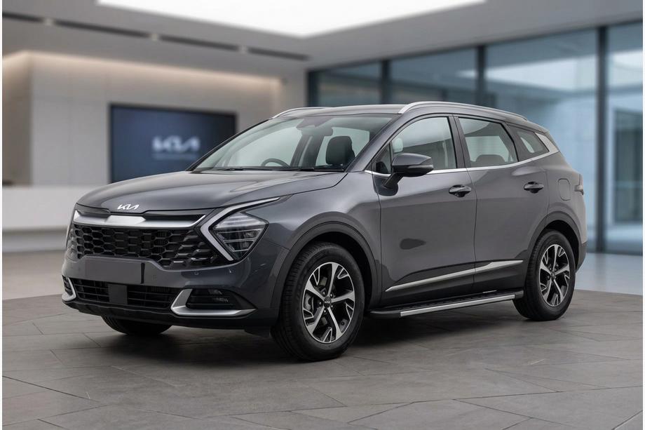 Kia Sportage 2021- Progi Boczné Duru (2 szt., Aluminium) Image