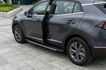 Kia Sportage 2021- Progi Boczné Bosphore Grey (2 szt., Aluminium) zdjęcia 1
