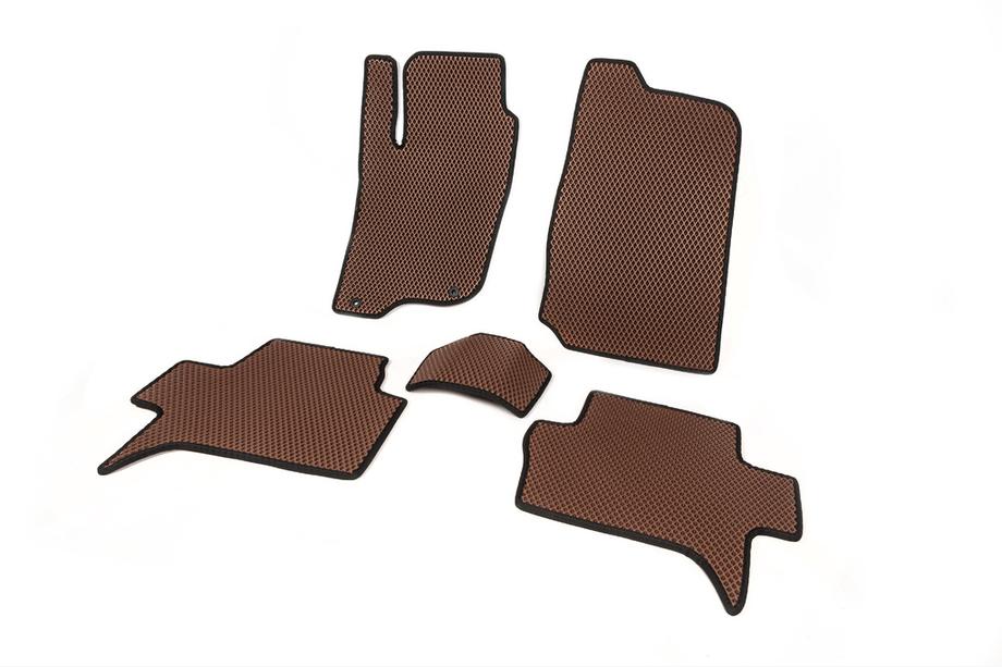 Mitsubishi Pajero Sport 2008-2015 Dywaniki EVA (ceglaste) Image