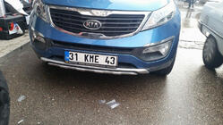 Kia Sportage 2010-2015 Nakładka przednia B06 (plastik) zdjęcia 3