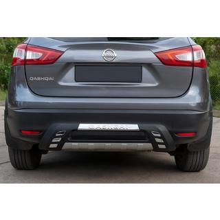 Nakładka tylnego zderzaka Libao 2014-2016 (plastik) Nissan Qashqai 2014-2021 zdjęcia 1