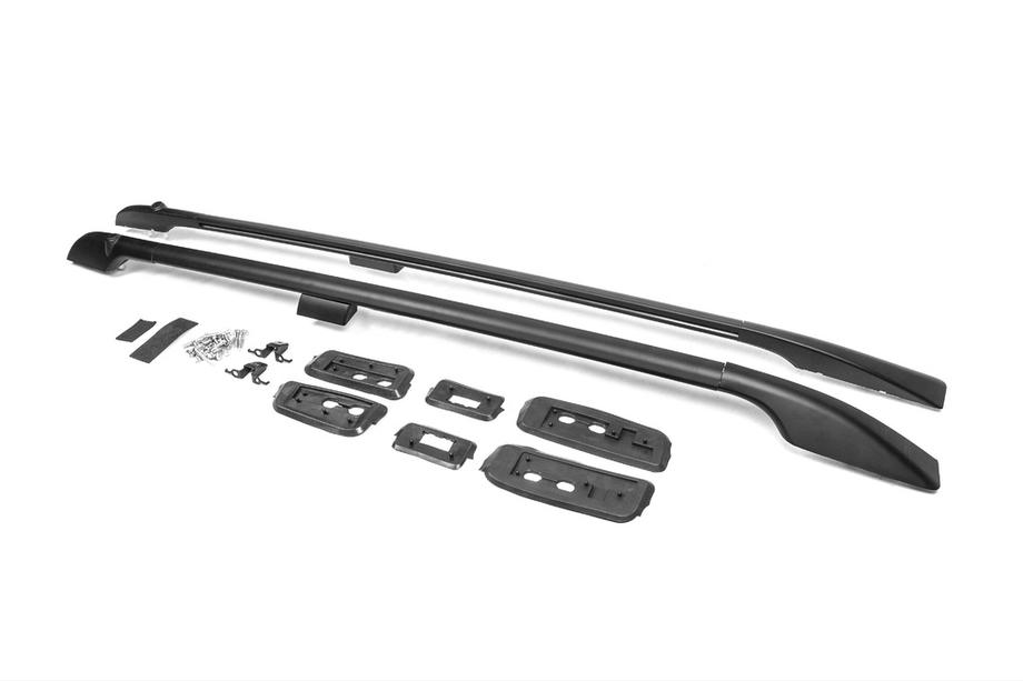 Toyota Land Cruiser 200 2007-2021 Relingi dachowe Oryginalny Design Libao Czarny (2 szt.) Image