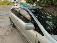 Lexus RX 2003-2009 Relingi dachowe Chrom tureckie Stopki plastikowe zdjęcia 2