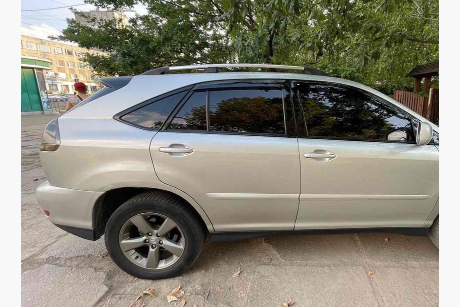 Lexus RX 2003-2009 Relingi dachowe Chrom tureckie Stopki plastikowe Image