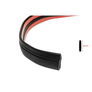 Czarna listwa na metry sal53 (1 metr, 46.5 mm) zdjęcia 2