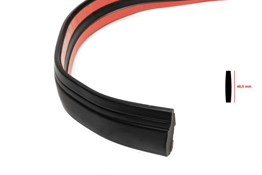 Czarna listwa na metry sal53 (1 metr, 46.5 mm) Zdjęcia 2
