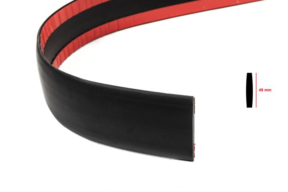 Czarna listwa na metry sal125 (1 metr, 49 mm) Zdjęcia 2