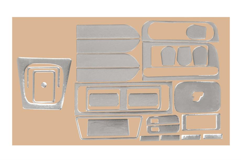Fiat Sahin 1987-2002 Nakładki na deskę rozdzielczą (aluminium) Image