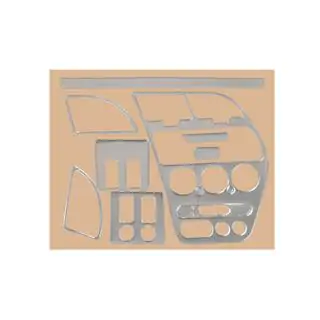 Nakładki na deskę rozdzielczą 1997-2001 (Aluminium)