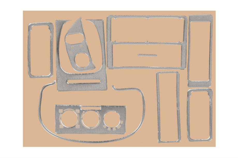 Volkswagen Polo 1994-2001 Nakładki na deskę rozdzielczą 1994-1999 (Aluminium) Image