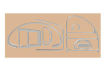 Citroen Saxo 1996-2023 Nakładki na deskę rozdzielczą (aluminium) zdjęcia 1