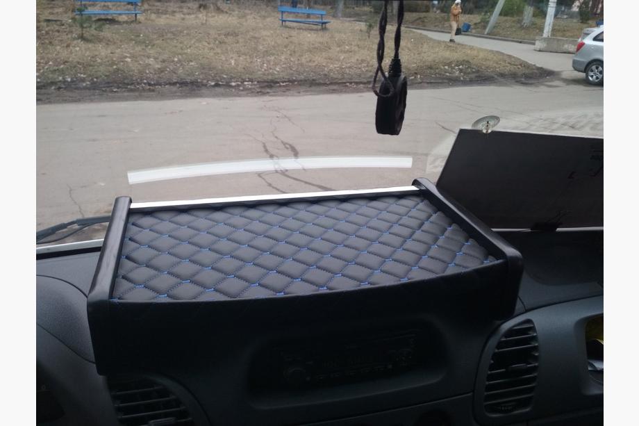 Mercedes Sprinter W901/902/903/904/905 1995–2006 Półka na deskę rozdzielczą (1995-2000, ECO-BLUE) Zdjęcia 6