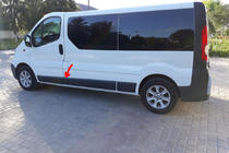 Renault Trafic 2001–2015 Oryginalna listwa drzwiowa używana (L2) zdjęcia 1