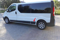 Renault Trafic 2001–2015 Oryginalna listwa drzwiowa używana (L4) zdjęcia 1